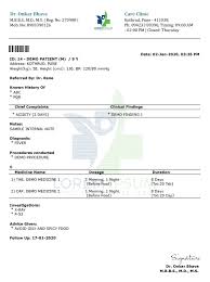Sample Bill